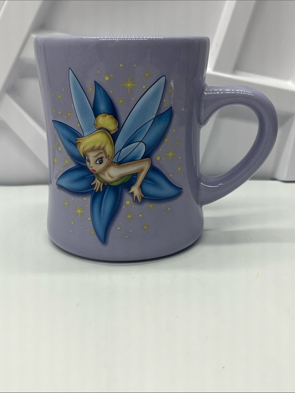 Disney Lavender Tinker Bell Ceramic Mug